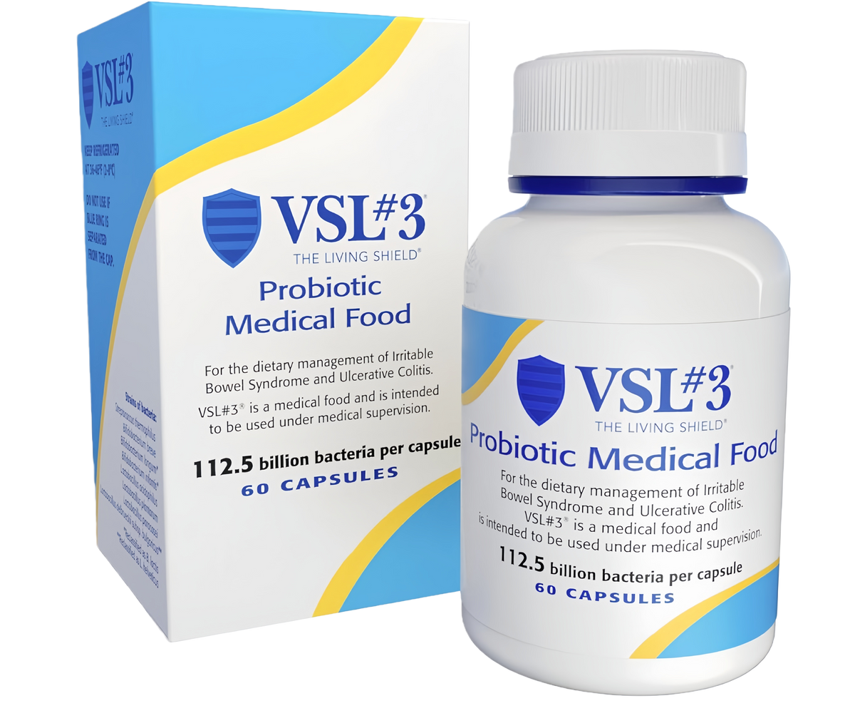 VSL #3® High-Potency Probiotic Medical Food, Dietary Management of IBS & UC